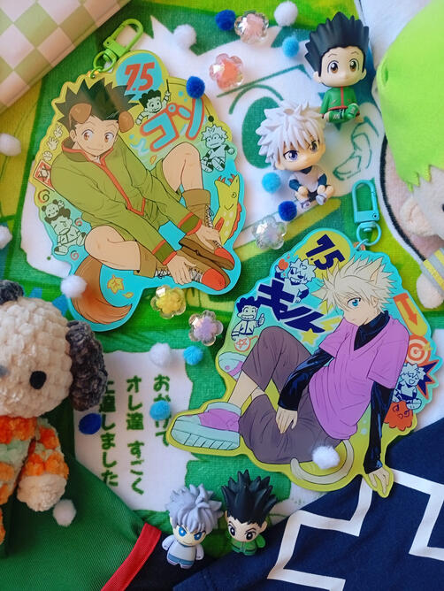 Gon & Killua charms (Hunter x Hunter, 2025)